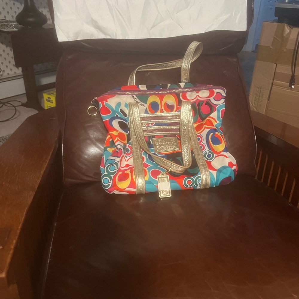 Colorful Coach Women's Bag